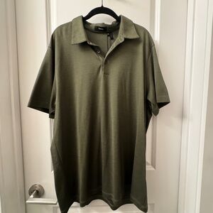 Brand new green theory polo men’s XXl
